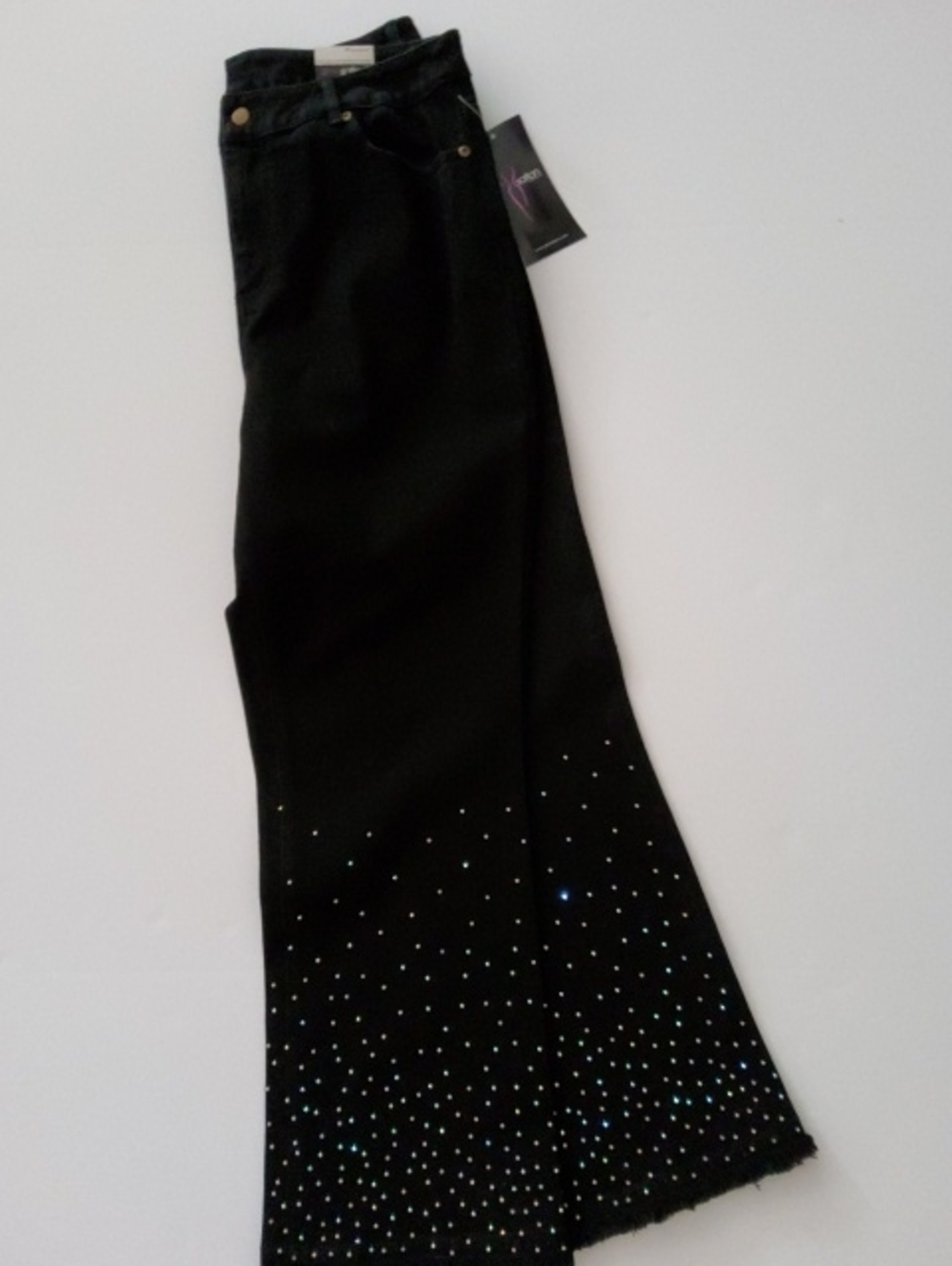 Slimsation By Multiples Black Jeans - Sz 10 NWT